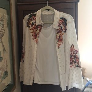 NWOT Soft Surroundings shirt/tunic with tank under